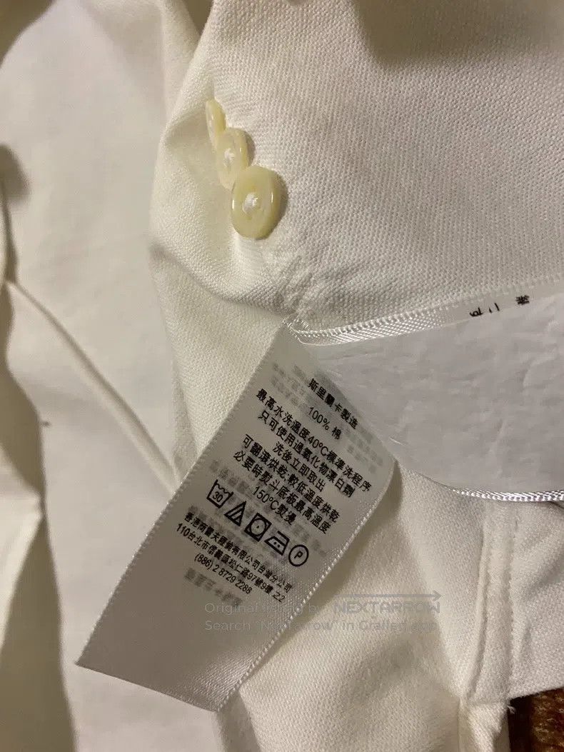 RRL Ralph Lauren RRL Ralph Lauren white shirt Size US S / EU 44-46 / 1 - 5 Thumbnail