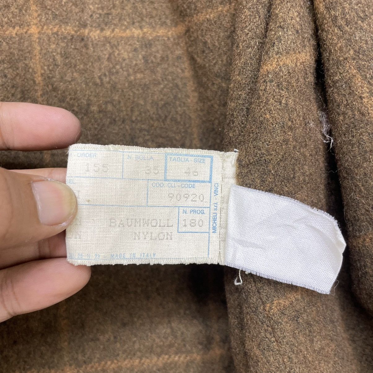Designer Vintage Italian Designer Micheli Sportwear Overcoat Jacket Size US M / EU 48-50 / 2 - 12 Thumbnail
