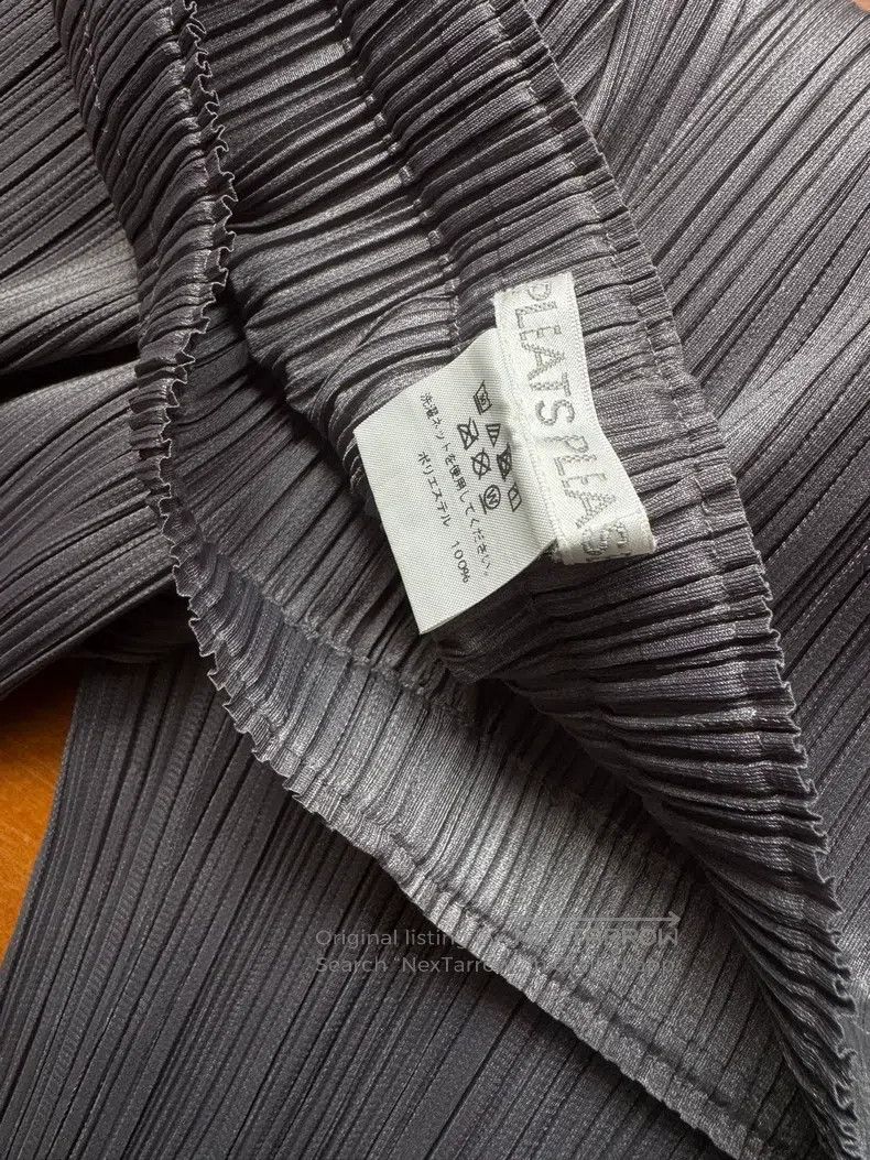 Issey Miyake Issey Miyake Gray Pleated Pants Size 26" / US 2 / IT 38 - 3 Thumbnail