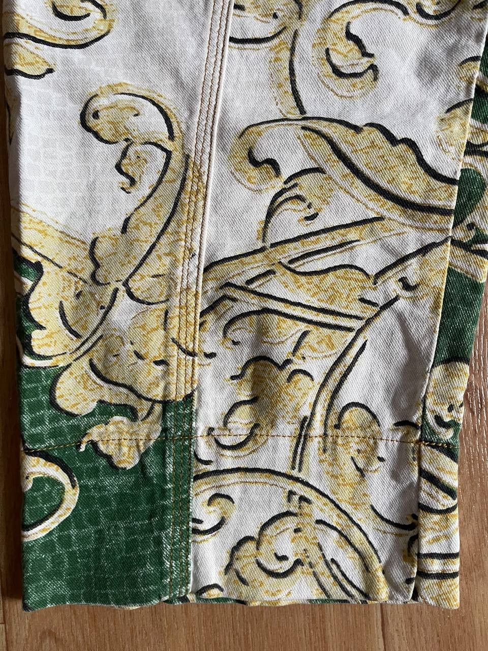 Just Cavalli × Roberto Cavalli Just Cavalli Baroque Print Capri Size 26" / US 2 / IT 38 - 3 Thumbnail