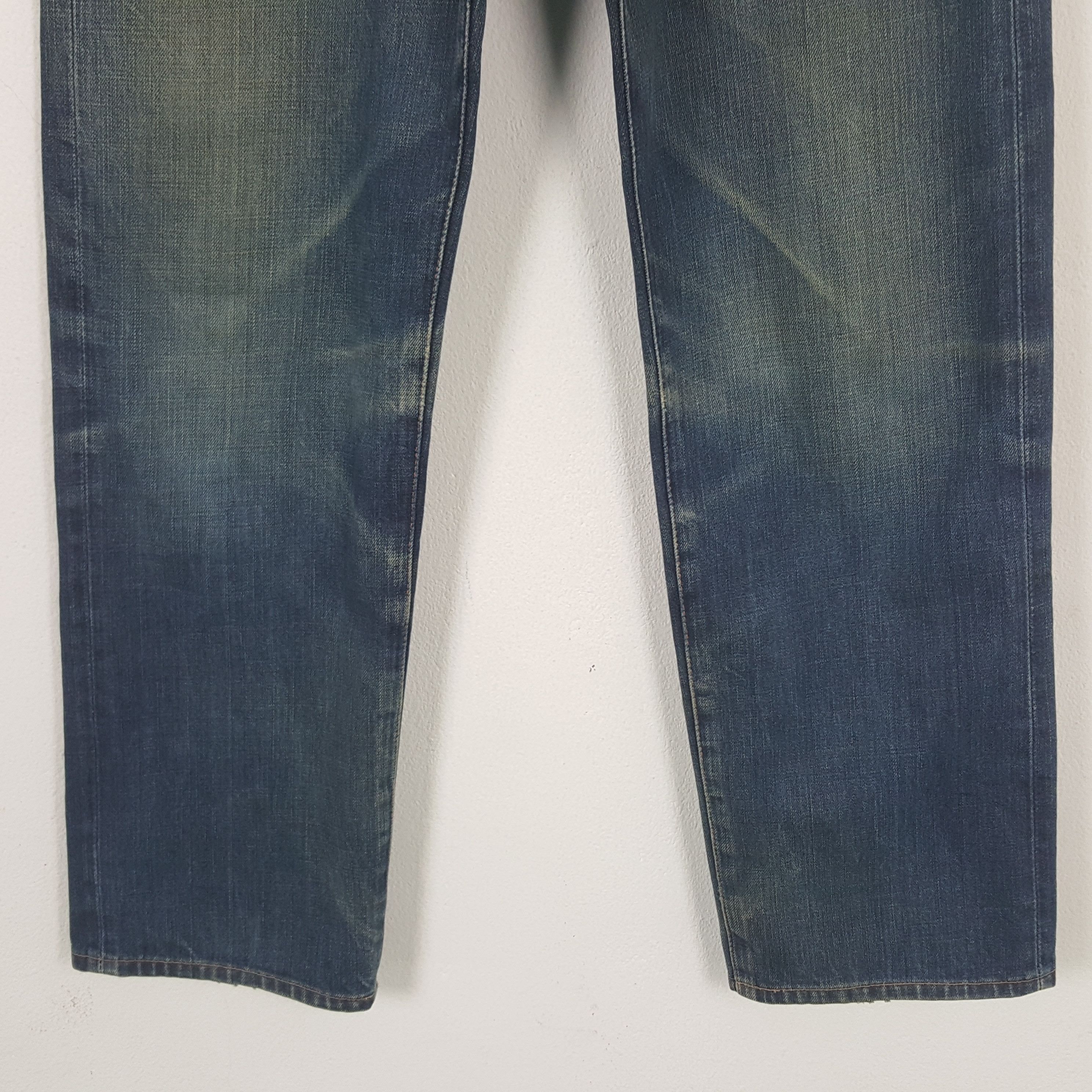 Evisu × Japanese Brand Vintage Evisu Japan Custom Daicock Art Denim Jeans Size US 28 / EU 44 - 6 Thumbnail