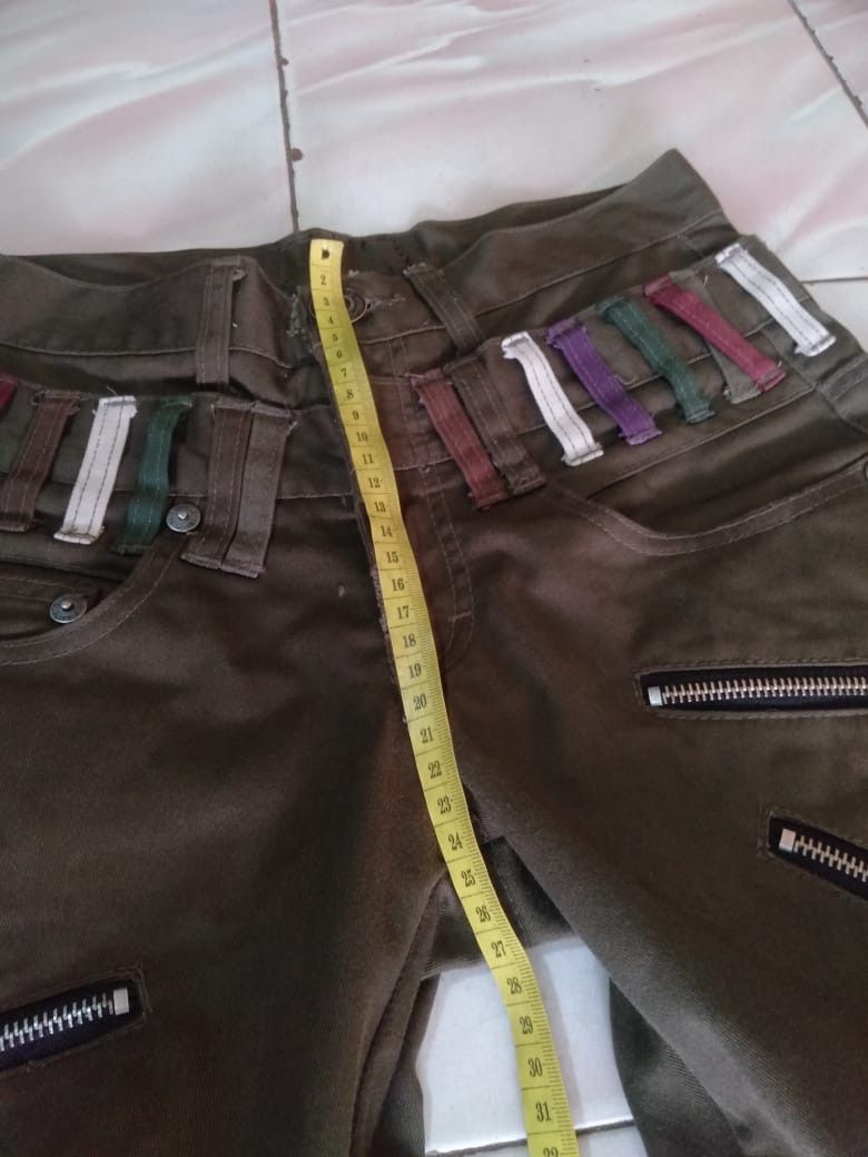 20471120 Nylaus Short Jeans Double Waist Jeans Japanese Jeans Size US 30 / EU 46 - 10 Thumbnail