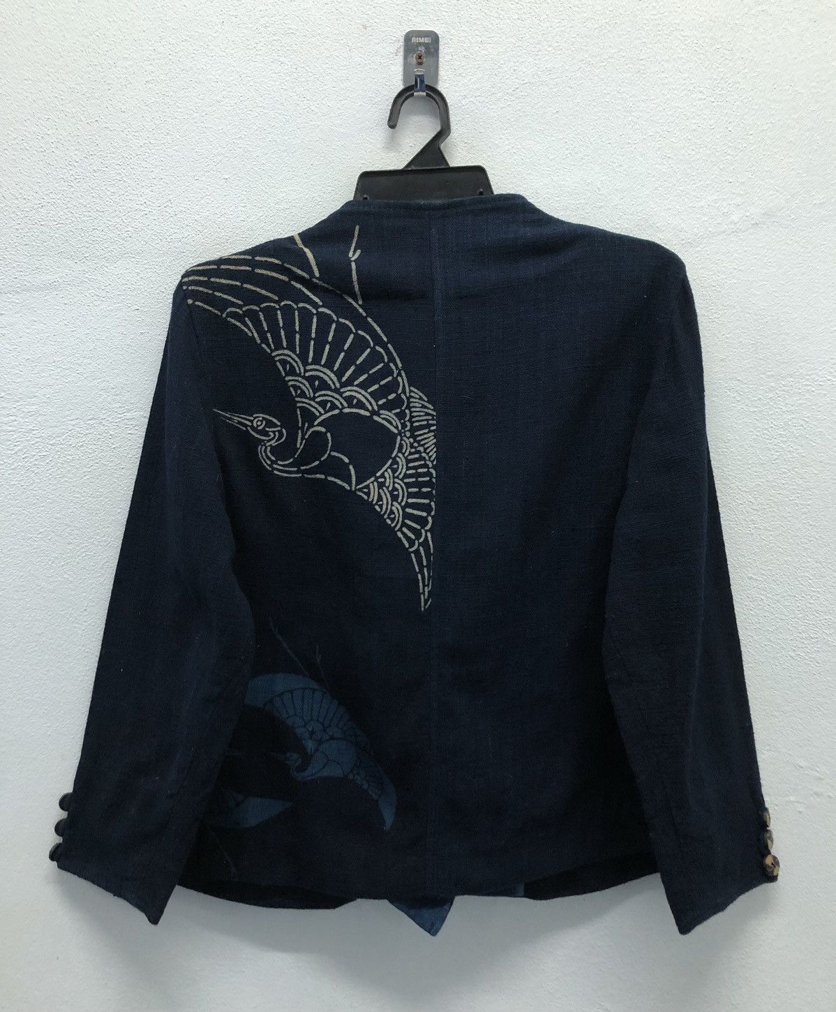 Indigo Loco Blue Works Indigo Dyed Crane Jacket Natural Indigo Size L / US 10 / IT 46 - 2 Thumbnail