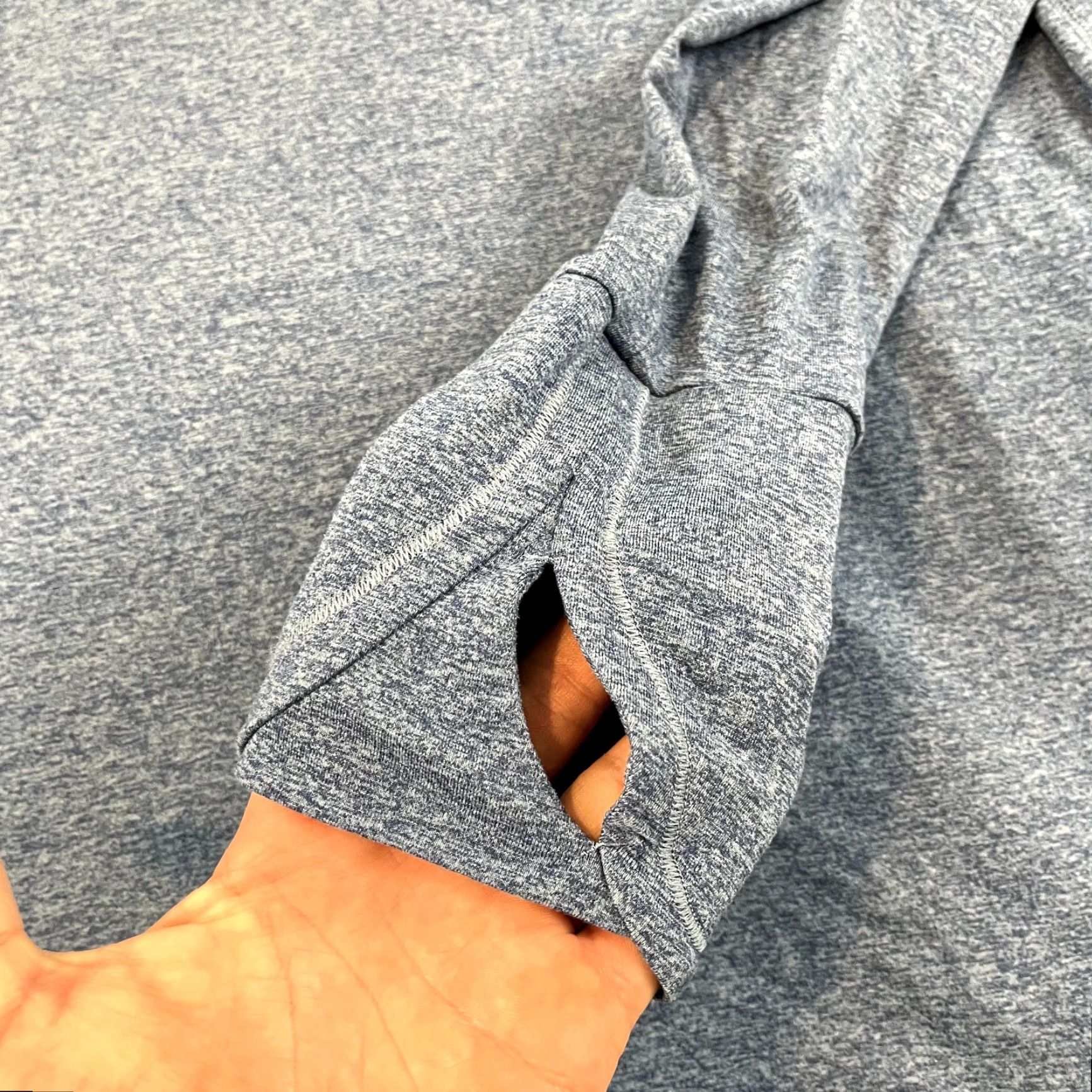Athleta ATHLETA Jacket Womens Large Uptempo Hoodie Sweatshirt Running Blue Comfort Soft Womens Size L / US 10 / IT 46 - 6 Thumbnail
