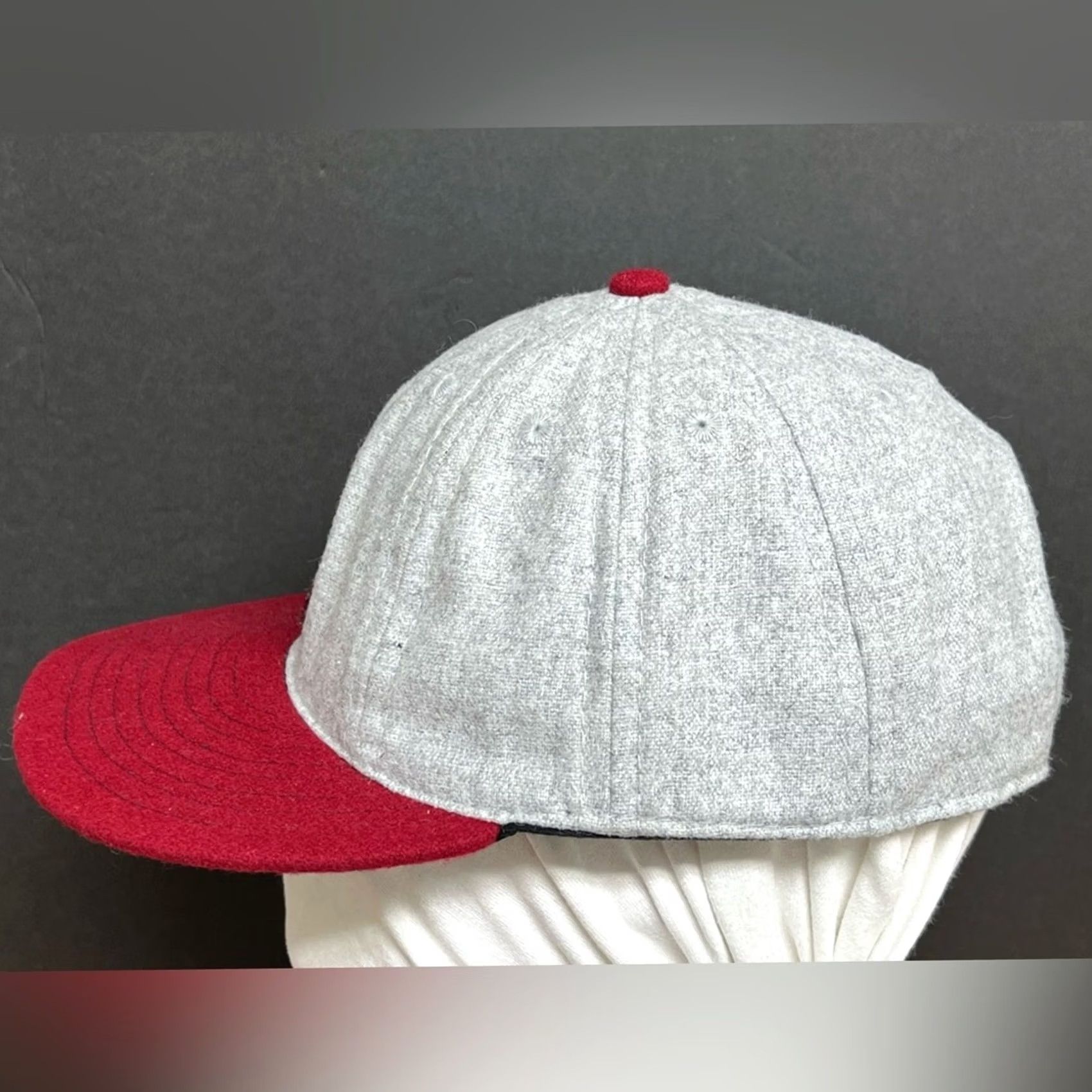 Ebbets Field Flannels Ebbets Field Flannels University of Alabama 1930 8-Panel Wool Ballcap 7 1/2 Size ONE SIZE - 3 Thumbnail