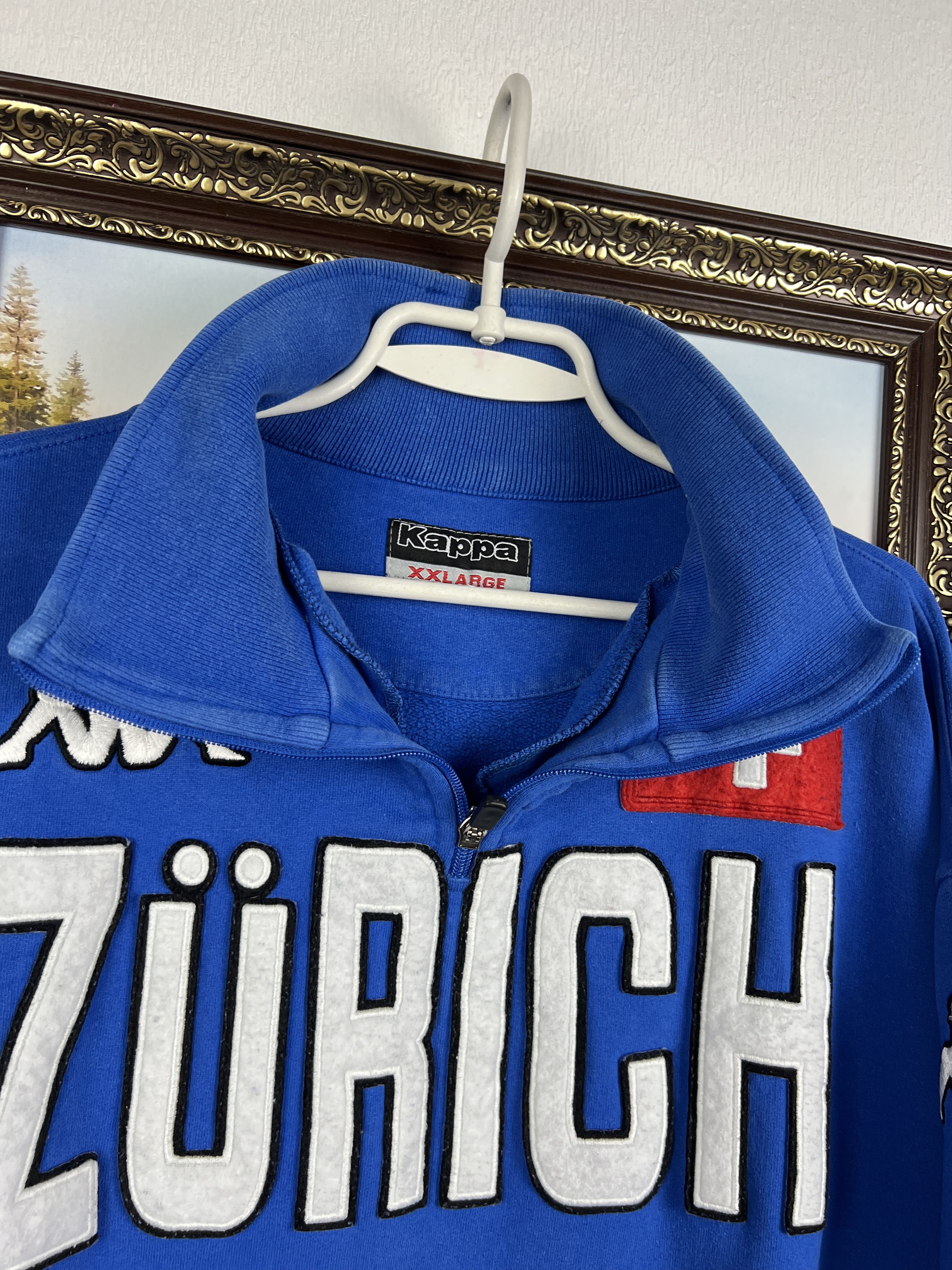 Kappa Vintage Kappa Zurich Football Jacket Soccer Track Top Rare Size US XXL / EU 58 / 5 - 8 Thumbnail