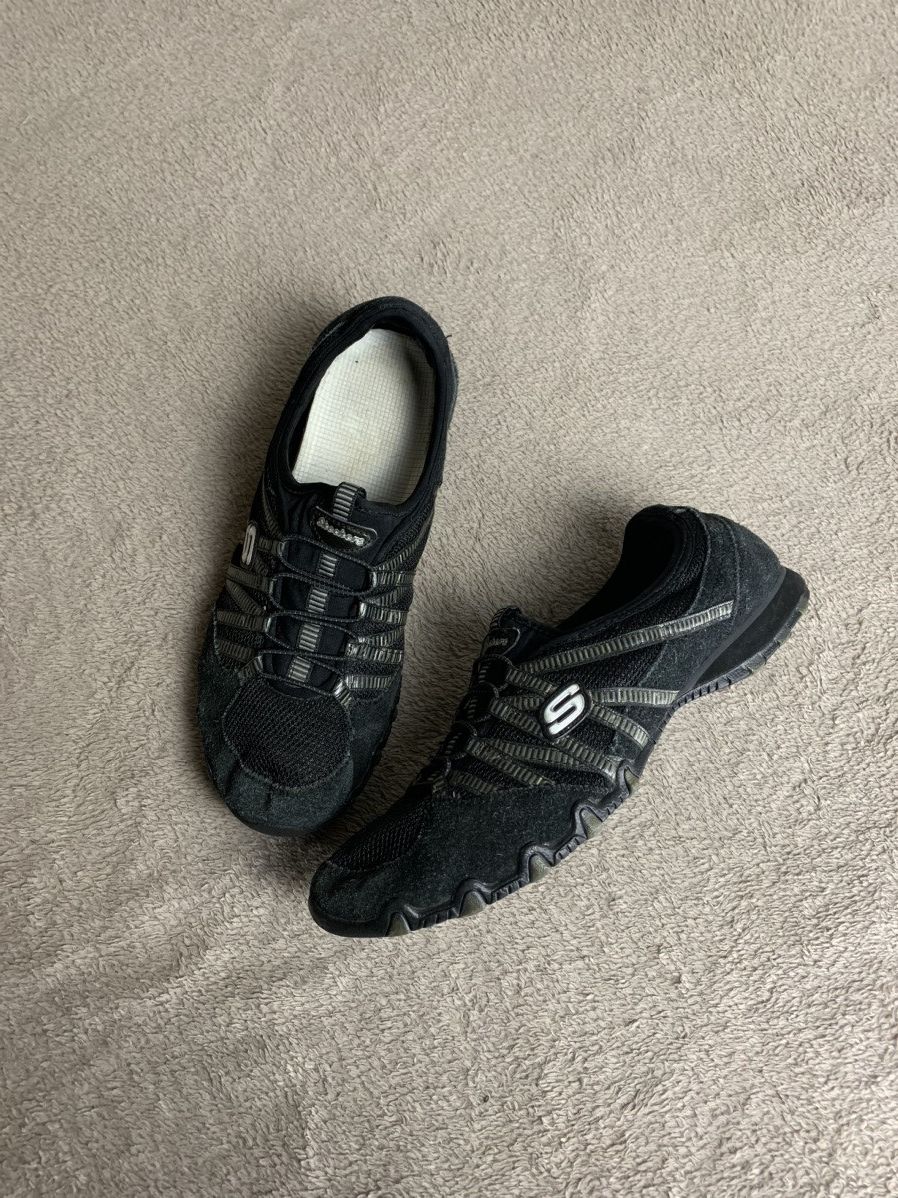 Japanese Brand × SKECHERS Y2K Skechers Faded Leather Shoes Yohji Yamamoto PumaVibe Size US 7 / EU 40 - 4 Thumbnail