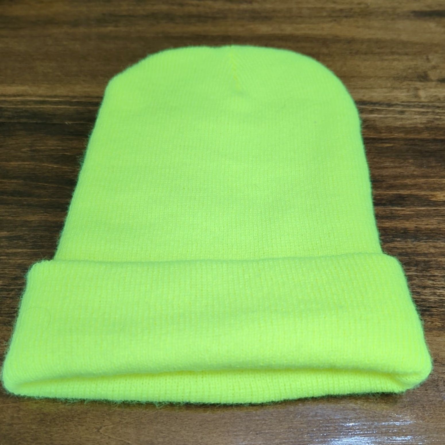 Carhartt Carhartt Hat Winter Beanie Cuffed Knit Neon Yellow Visibility Workwear Outdoor Size ONE SIZE - 2 Thumbnail