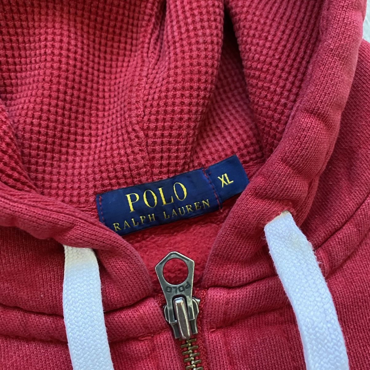 Polo Ralph Lauren 🌶️ Vintage Polo Ralph Lauren zip hoodie heavy Y2K Size US XL / EU 56 / 4 - 4 Thumbnail