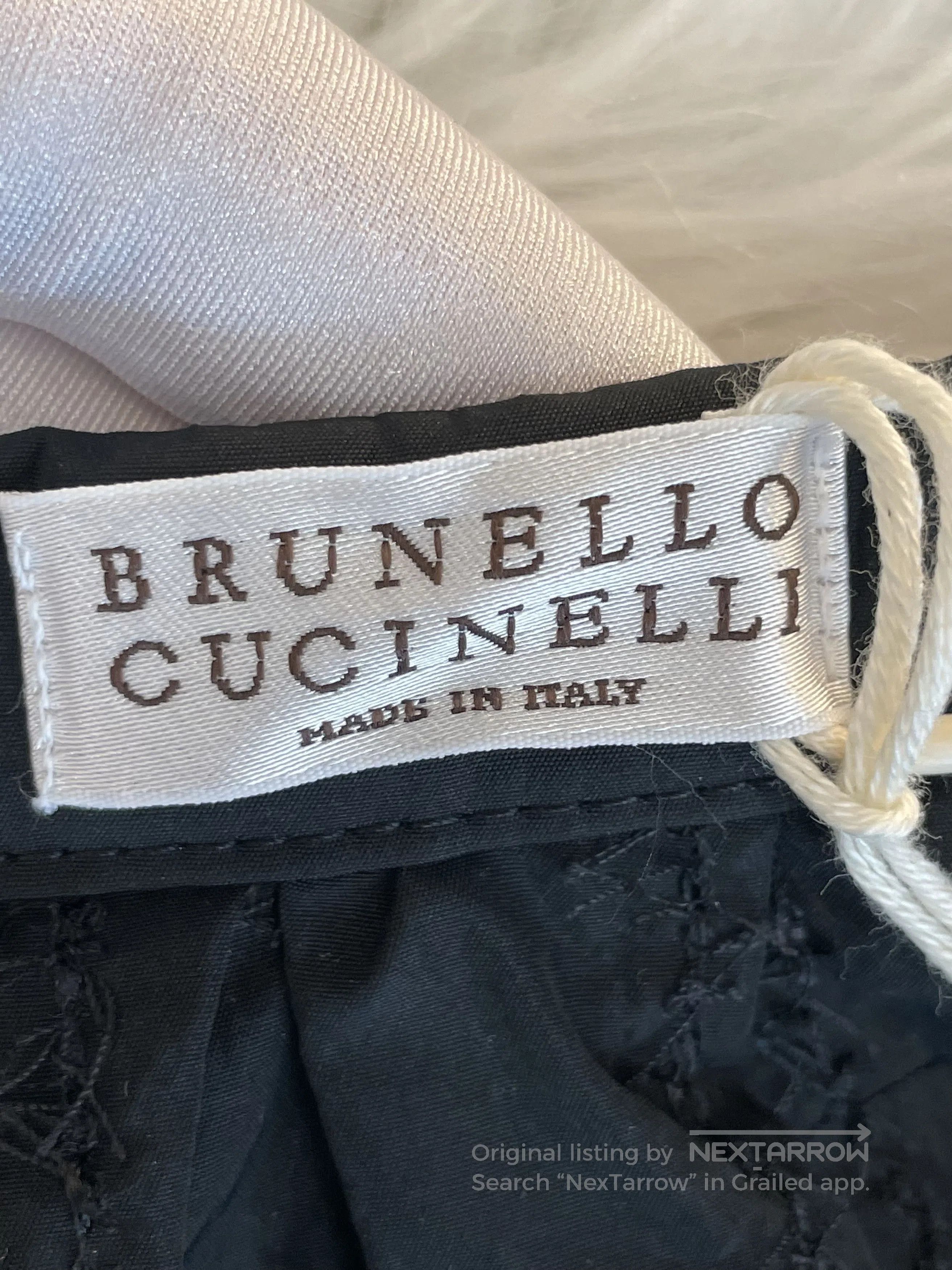 Brunello Cucinelli stylish black gray sequined long skirt. Size US 38 / EU 54 - 3 Thumbnail