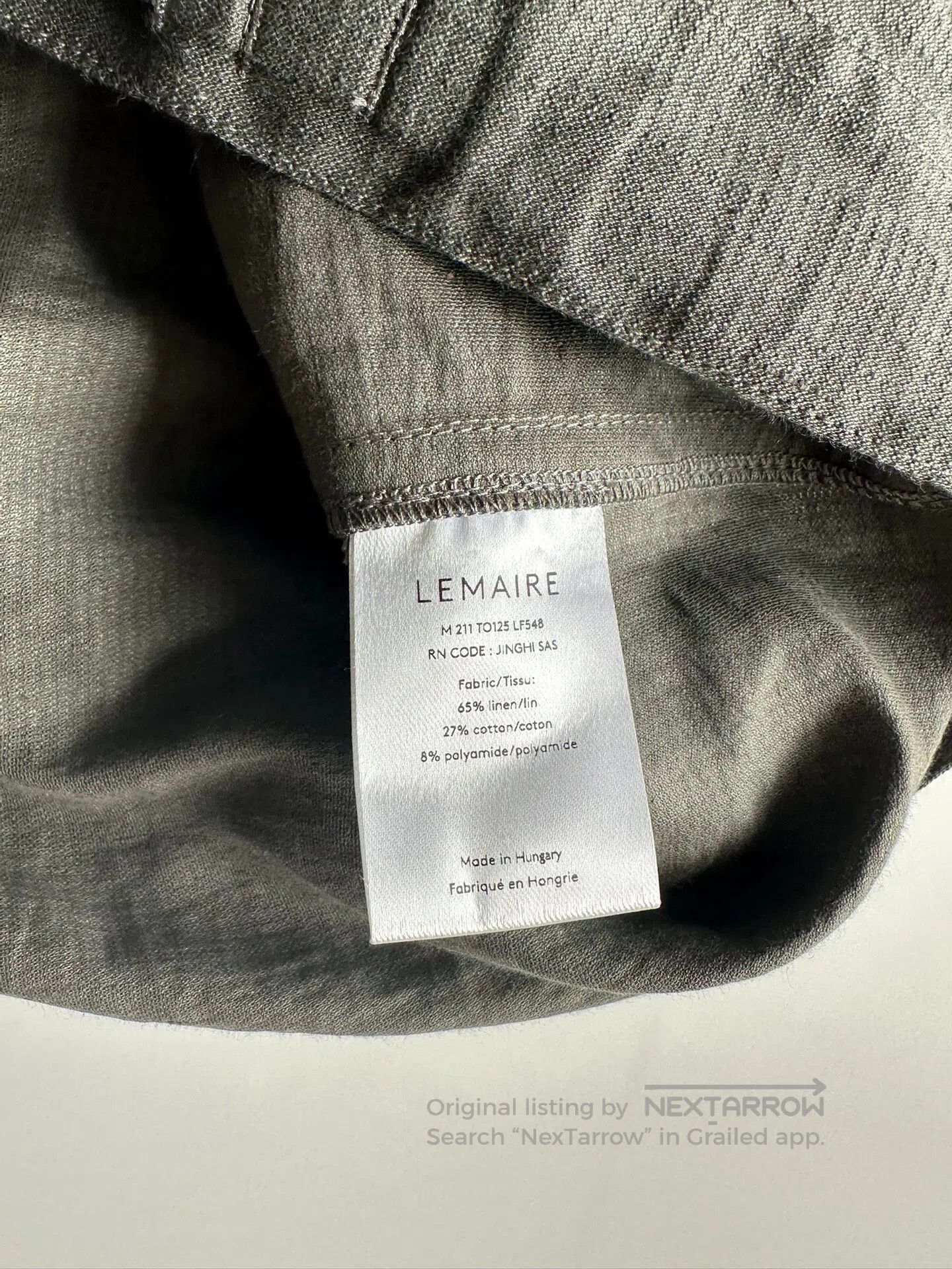 Lemaire LEMAIRE 21SS Knit hoodie| Size US S / EU 44-46 / 1 - 5 Thumbnail