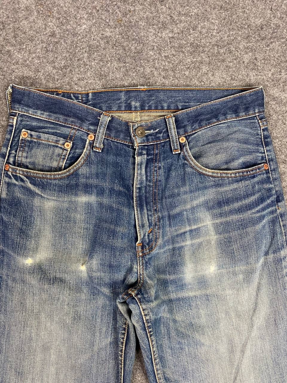 Levi's vintage levis 502 distressed denim nice design Size US 32 / EU 48 - 9 Thumbnail