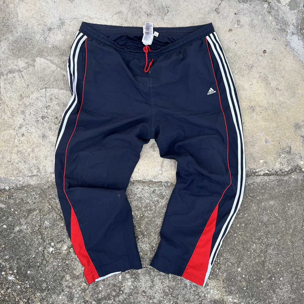 Adidas × Streetwear × Vintage VTG Y2K Baggy Wide Leg
