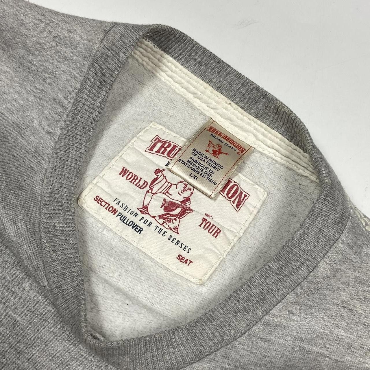 True Religion True Religion Contrast Crewneck Pullover Size US L / EU 52-54 / 3 - 4 Thumbnail