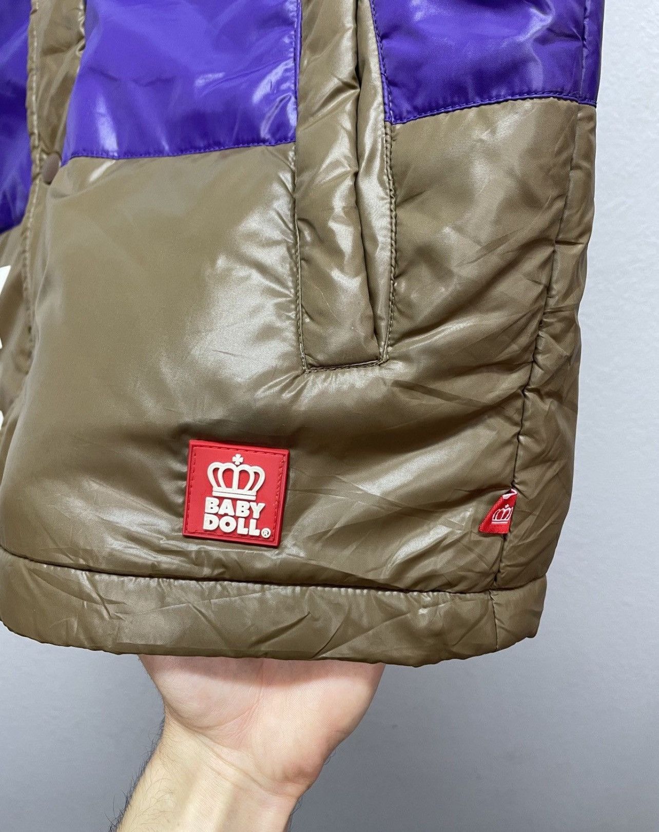 Japanese Brand Vintage 00s Baby Doll Wiwiene Westwood Vibe Nylon Vest Puffe Size US L / EU 52-54 / 3 - 9 Thumbnail