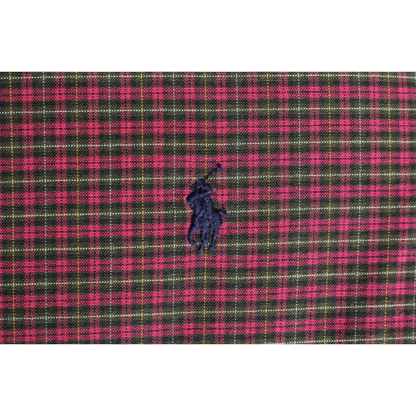 Ralph Lauren RALPH LAUREN Stretch Oxford Shirt Men XS Slim Fit Long Sleeve Check Multicoloured 90s Designer Classic Vs2004 Size US XS / EU 42 / 0 - 5 Thumbnail