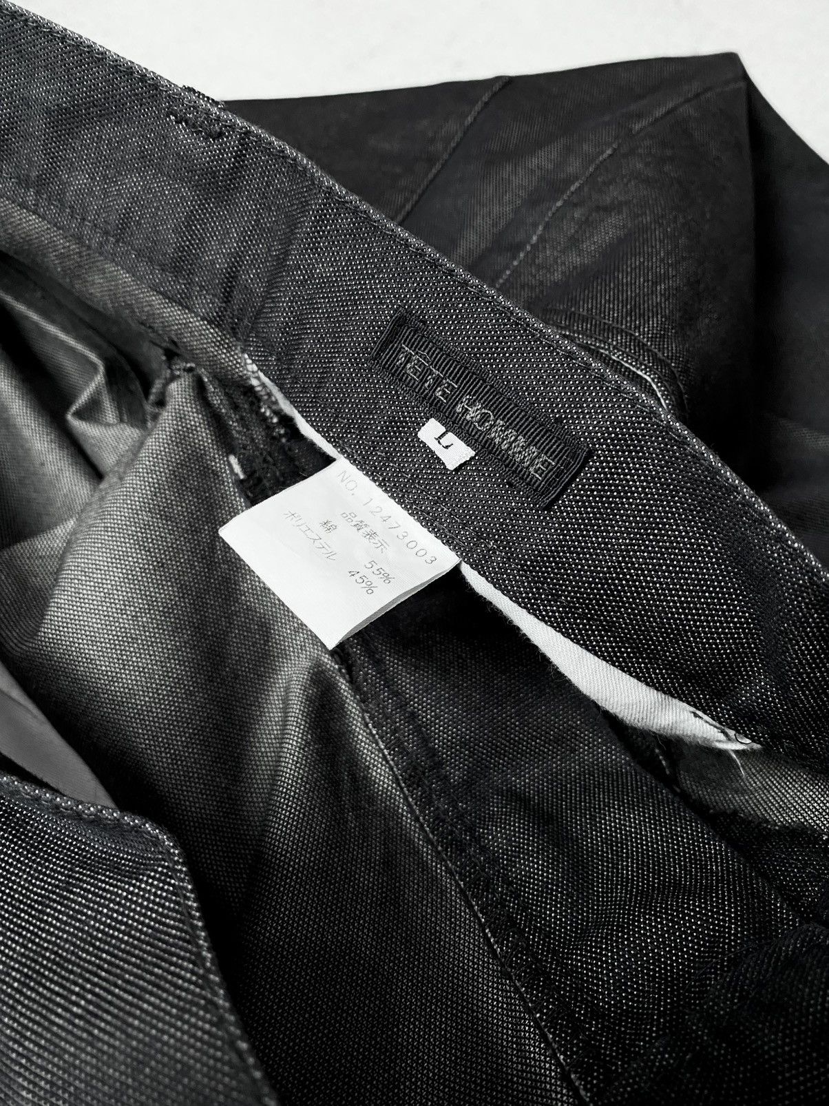 Issey Miyake Vintage TETE HOMME BY ISSEY MIYAKE DENIM PANTS Size US 32 / EU 48 - 12 Thumbnail