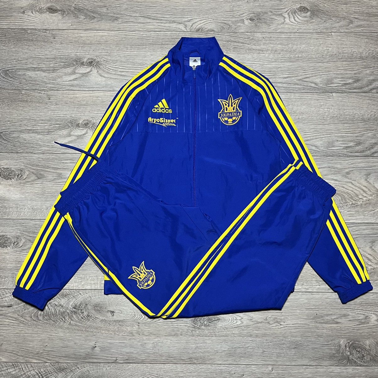 Adidas Ukraine National Team Sport Suit Adidas Vintage Rare Size US S / EU 44-46 / 1 - 3 Thumbnail