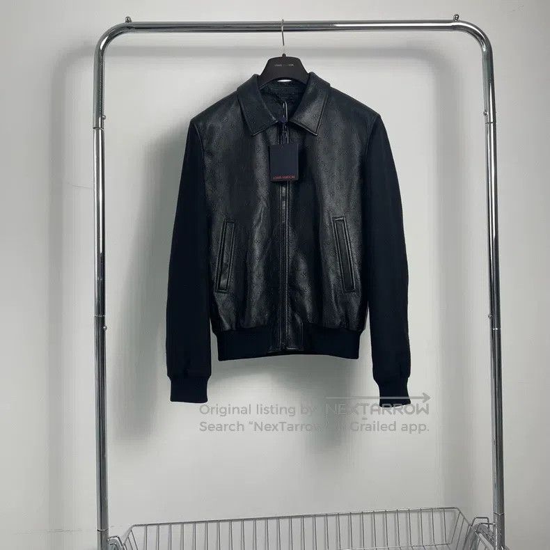 Louis Vuitton Louis Vuitton Patchwork embossed leather jacket Size US S / EU 44-46 / 1 - 1 Thumbnail