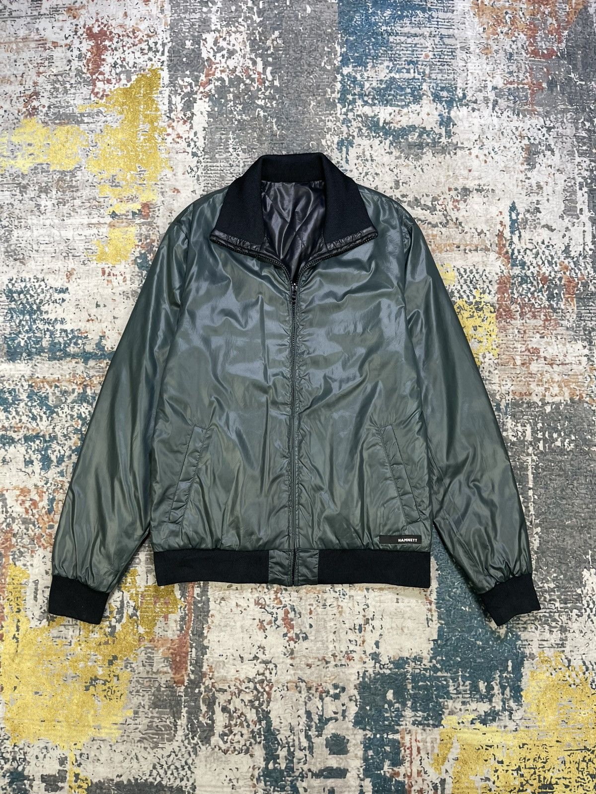 Katharine Hamnett London Katharine Hamnett Quilted Reversible Nylon Jacket Size L / US 10 / IT 46 - 2 Thumbnail