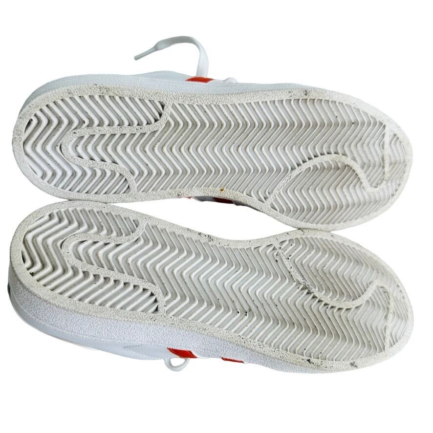 Adidas Adidas Superstar RARE White Orange Men's Size 8.5 #G27807 Size US 8.5 / EU 41-42 - 6 Thumbnail