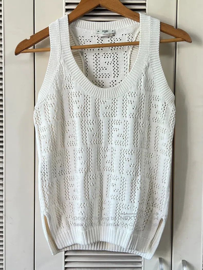 Fendi Fendi Women's knitted vest Size XS / US 0-2 / IT 36-38 - 1 Thumbnail