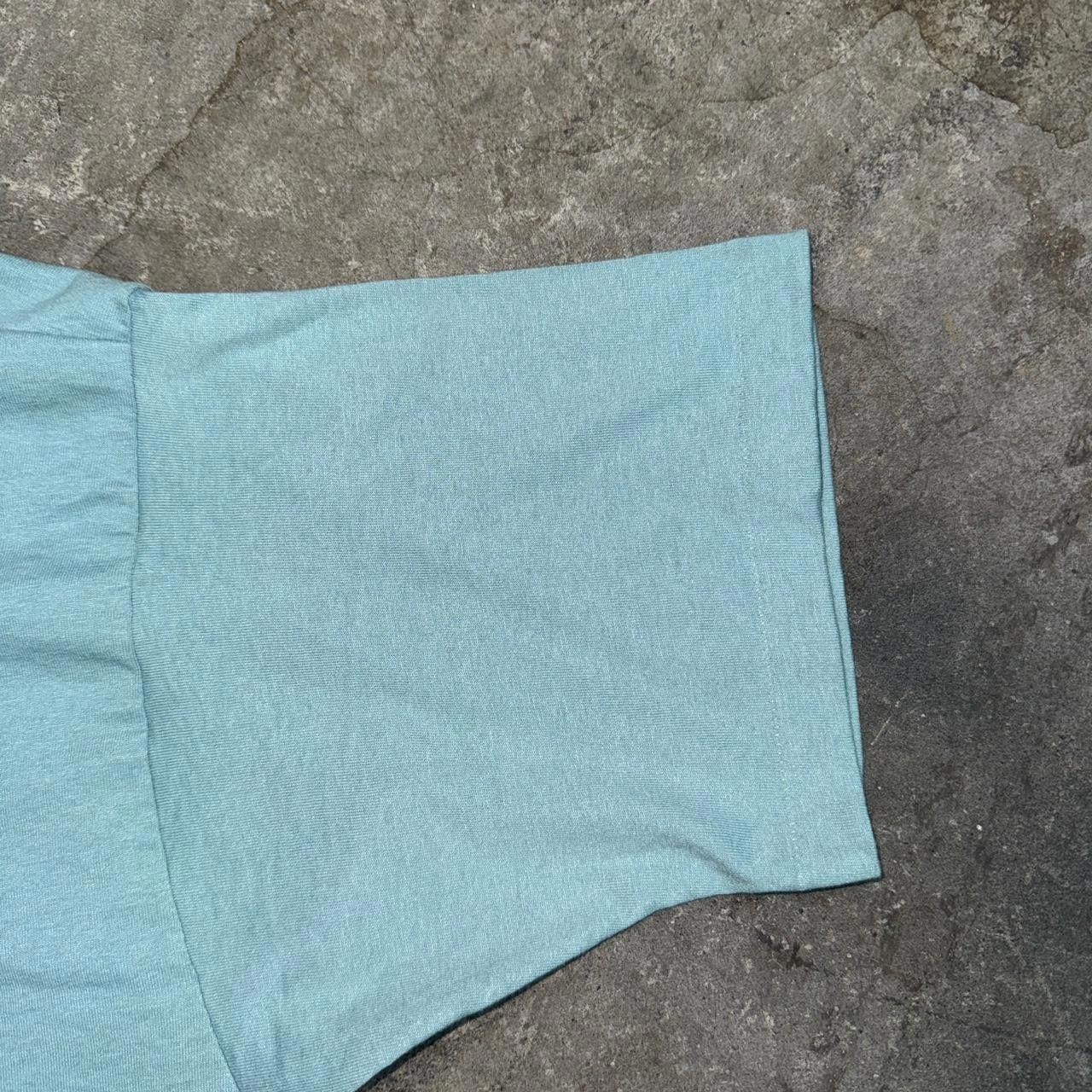 Hanes Hanes Men's Blue and Green Tshirt Size US XL / EU 56 / 4 - 6 Thumbnail