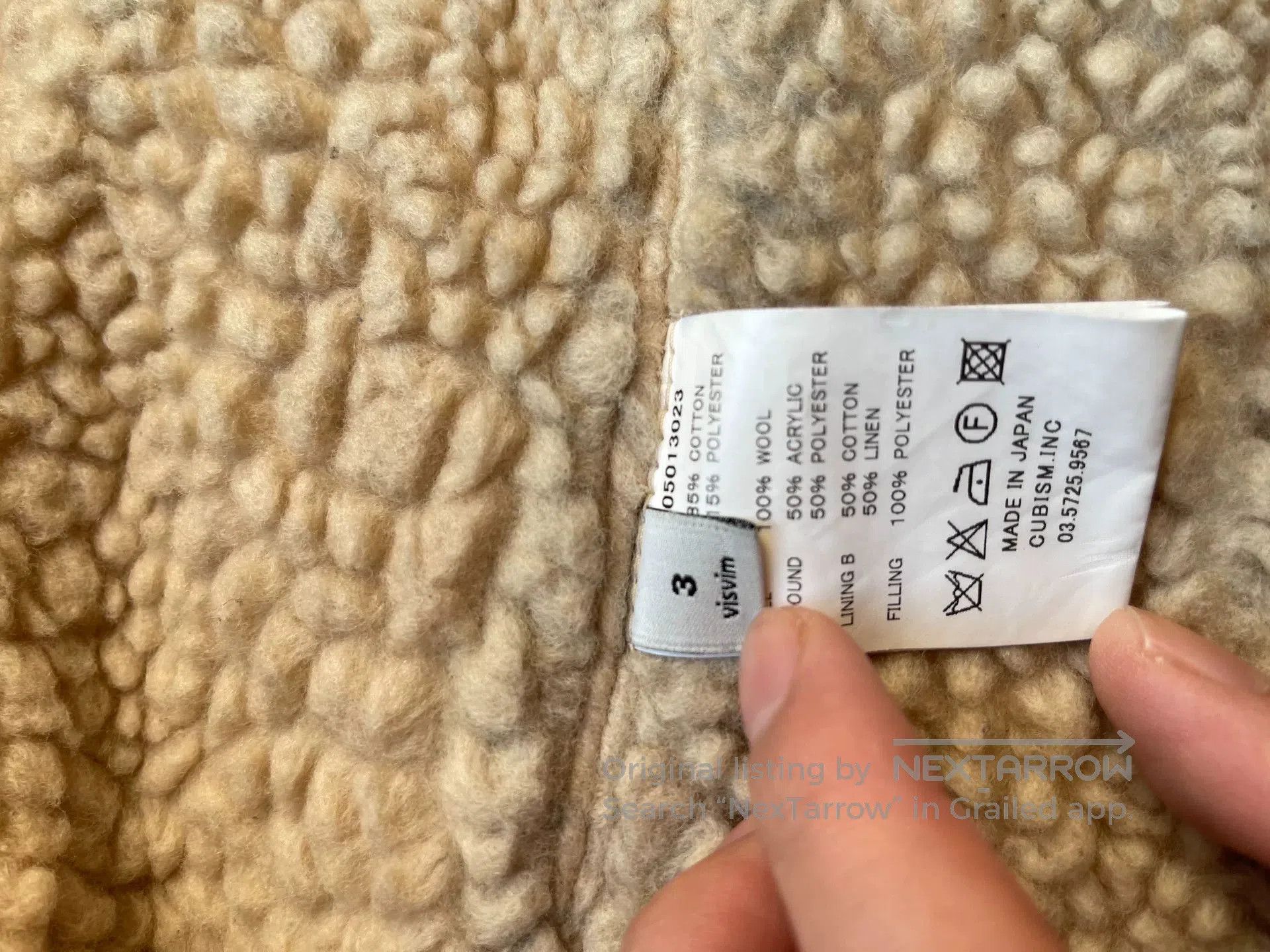 Visvim visvim Blue Corduroy Sherpa Lined Jacket. Size US L / EU 52-54 / 3 - 6 Thumbnail