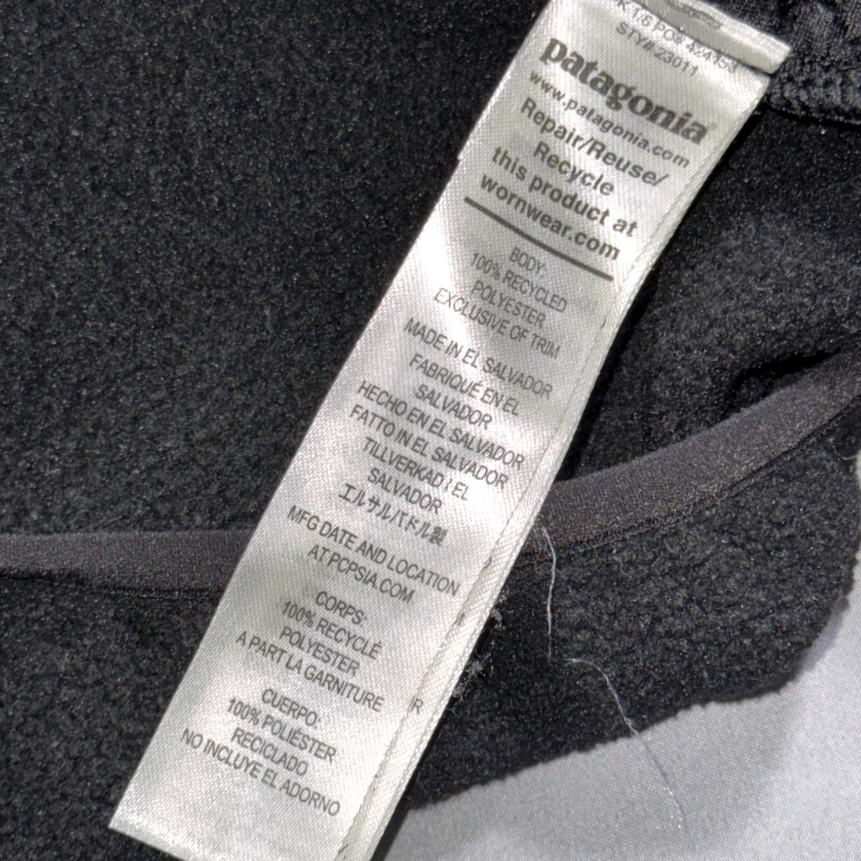 Patagonia Patagonia Synchilla Vest Mens XL Black Full Zip Pockets Fleece Outdoor Size US XL / EU 56 / 4 - 4 Thumbnail