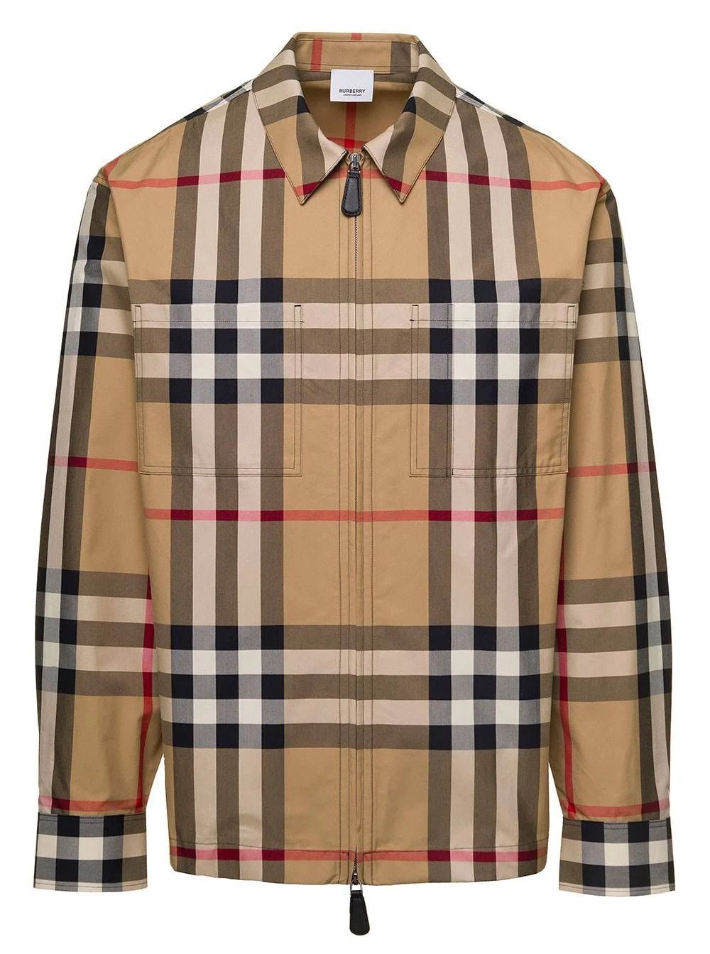 image of Burberry Os11X0124 Shirt In Multicolor, Men's (Size Large)