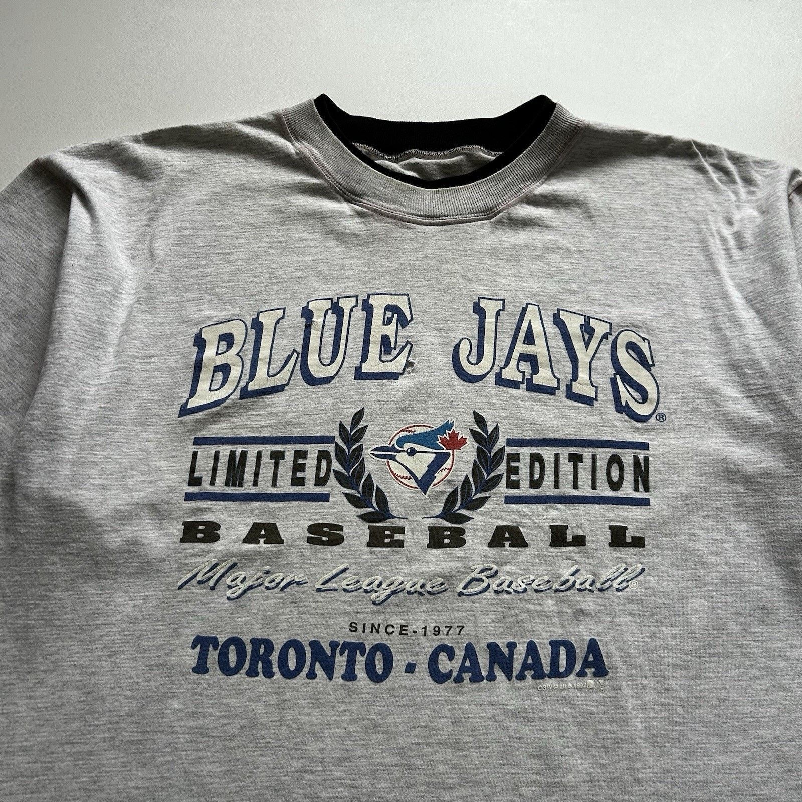 MLB × Vintage Vintage Toronto Blue Jays T-Shirt XXL 90s MLB Baseball Rare Size US XXL / EU 58 / 5 - 2 Thumbnail