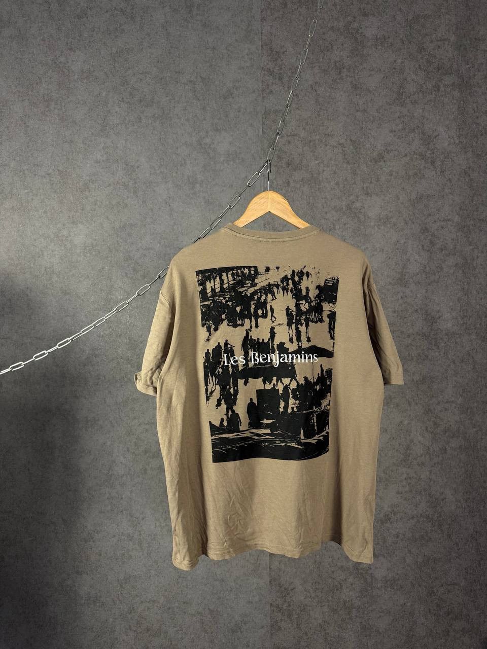 Les Benjamins Les Benjamins designer big logo tee Size US L / EU 52-54 / 3 - 2 Thumbnail