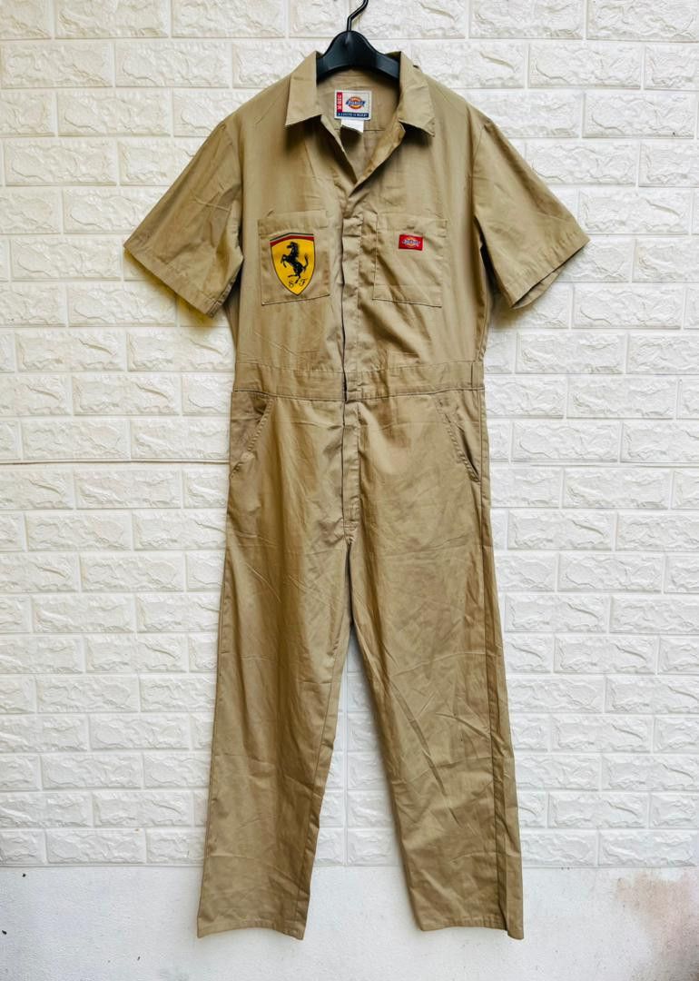 Dickies × Ferrari × Vintage Vintage Ferrari Vs Dickies Motorsport Fashion Style Size US 36 / EU 52 - 2 Thumbnail