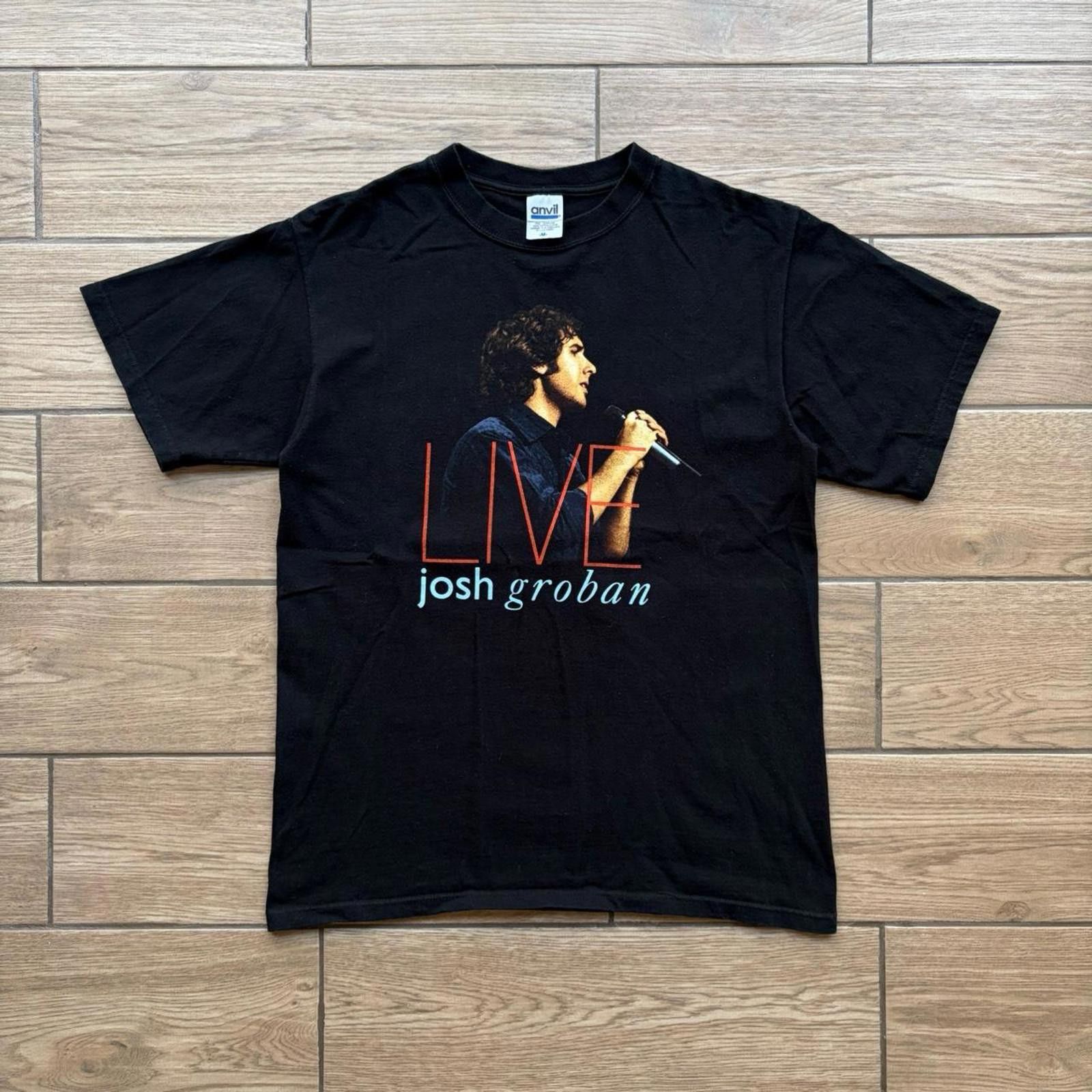 Anvil Vintage 2005 Josh Groban Tour T-Shirt Size US M / EU 48-50 / 2 - 1 Thumbnail