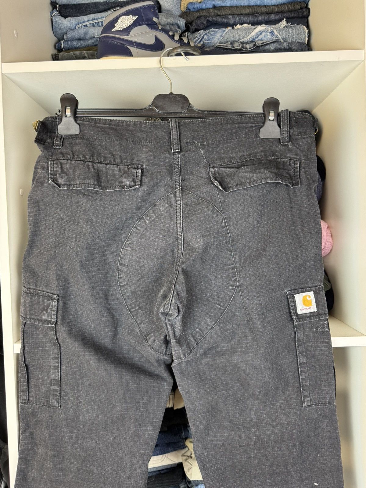 Carhartt Carhartt Aviation Distressed Cargo Pants Size US 32 / EU 48 - 2 Thumbnail