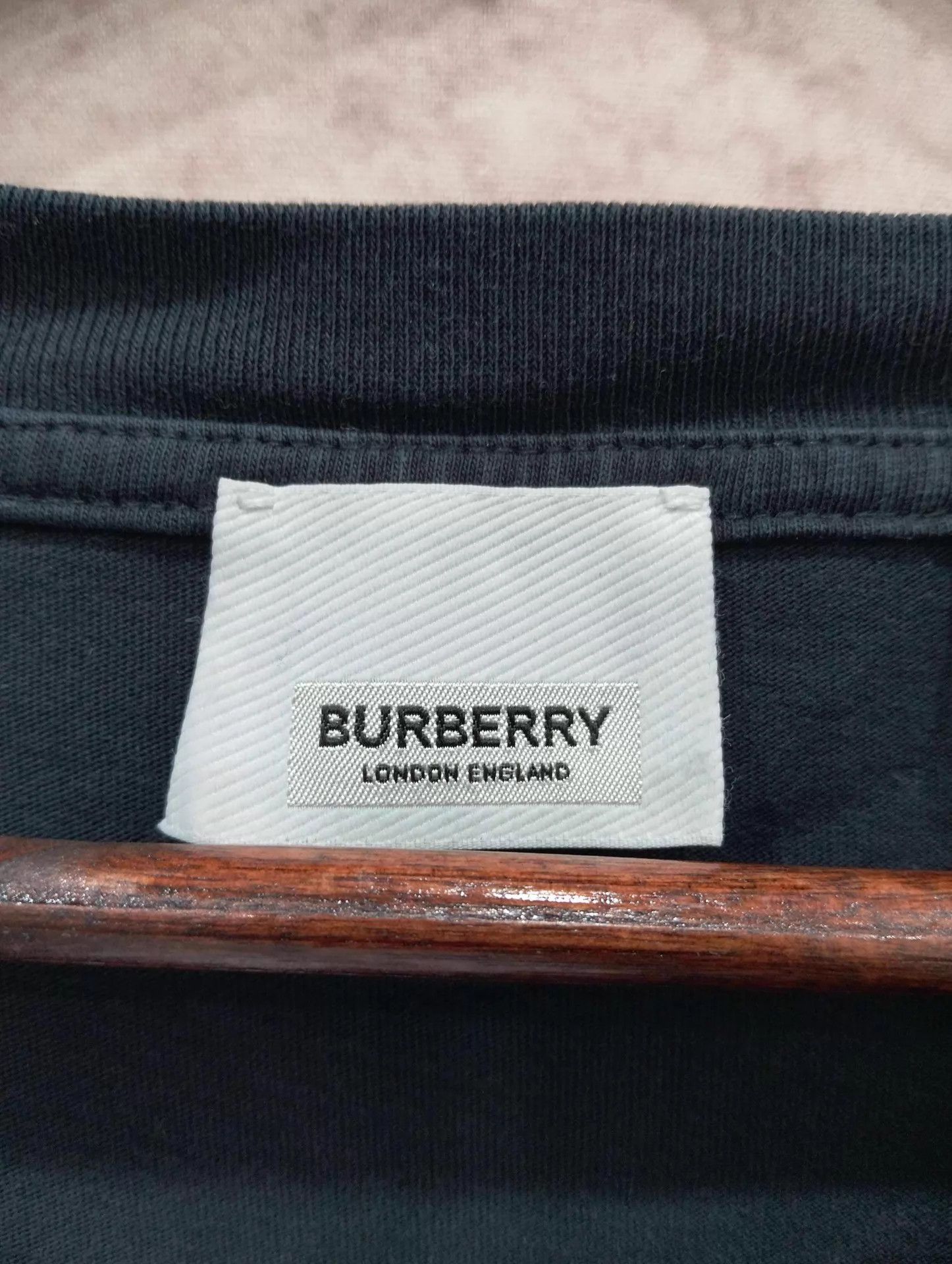 Burberry Burberry Logo Print Cotton Crewneck T-Shirt XL Size US XL / EU 56 / 4 - 3 Thumbnail