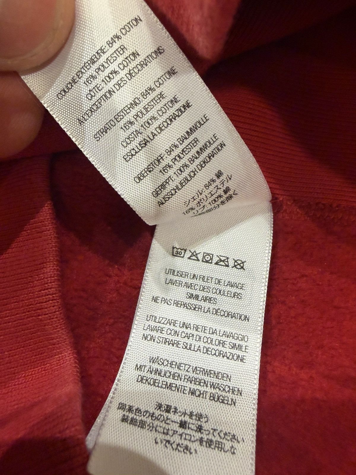 Supreme Supreme Washed Box Logo Crewneck Size US L / EU 52-54 / 3 - 6 Thumbnail