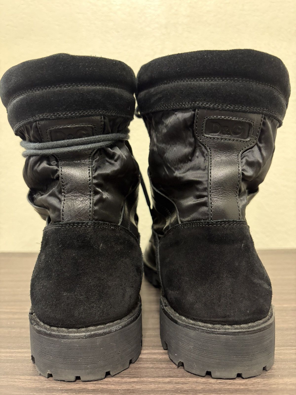 Dolce & Gabbana Dolce & Gabbana AW17 Hybrid Zip Combat Boots Size US 8 / EU 41 - 6 Thumbnail