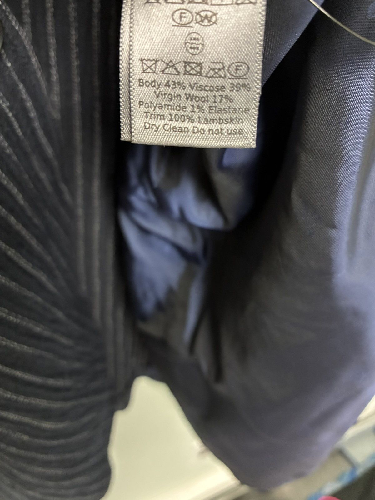 John Varvatos Murray Pinstripe Blue Jacket EU 38 USA 48 Size US XXL / EU 58 / 5 - 10 Thumbnail