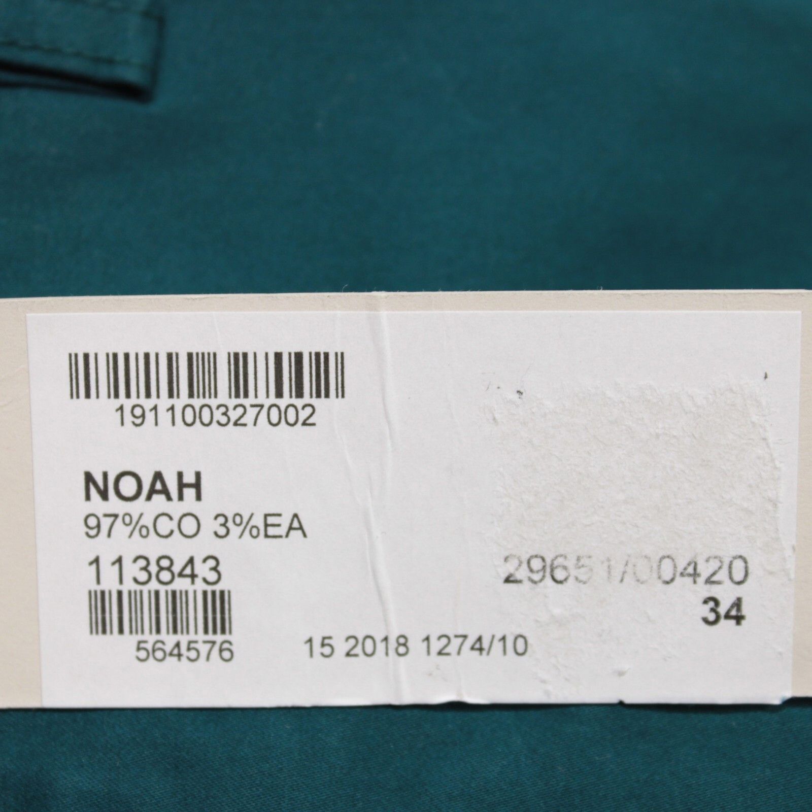 Zanella Zanella New with tags Chino Size 34 US In Blue Size US 34 / EU 50 - 4 Thumbnail