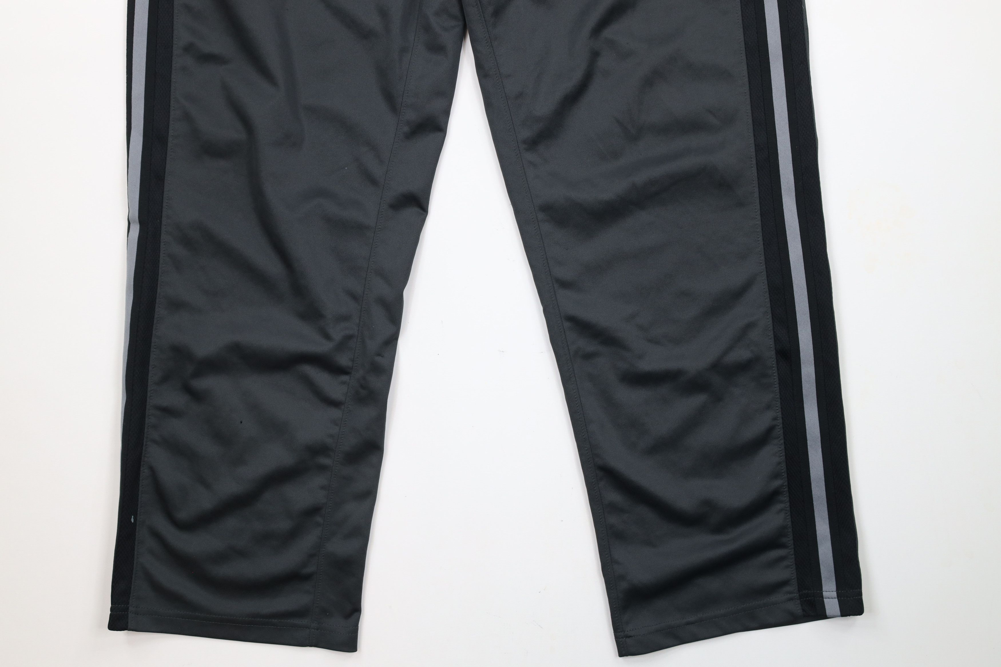 Nike × Vintage Vintage Nike Travis Scott Mini Swoosh Striped Wide Leg Pants Size US 36 / EU 52 - 4 Thumbnail