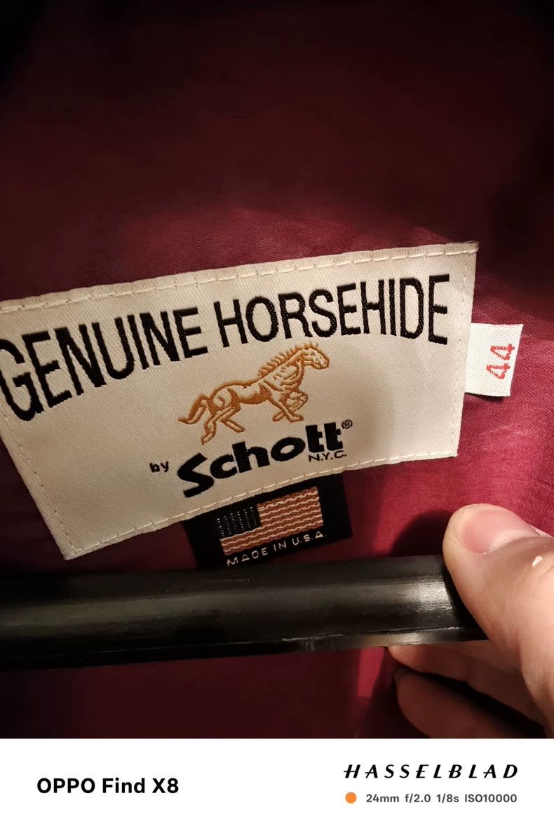 Schott Schott Horse flattery leather coat Size US S / EU 44-46 / 1 - 2 Thumbnail