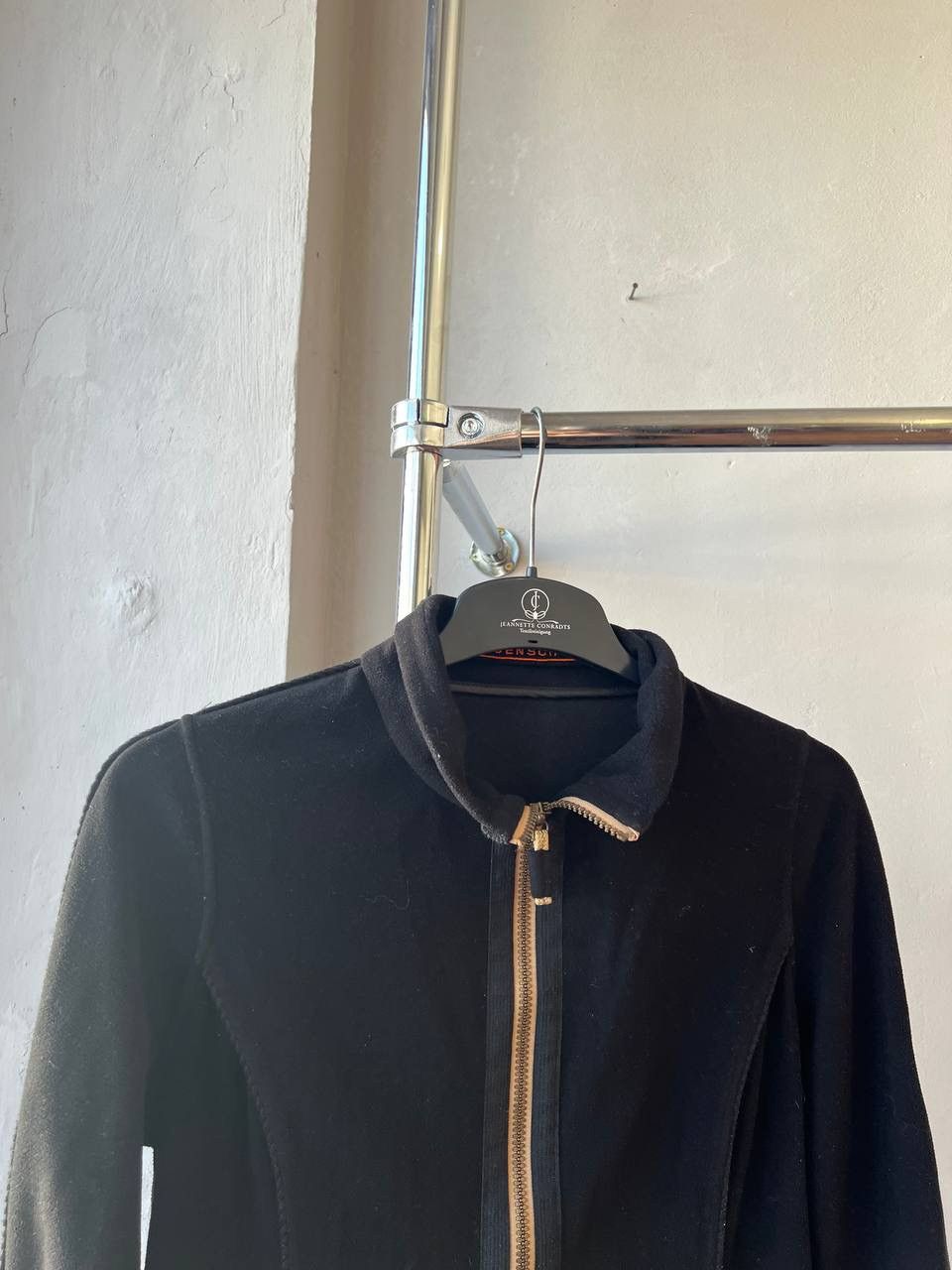 Frauenschuh FRAUENSCHUH ACTIVE BLACK VINTAGE FULL ZIP FLEECE LONG SLEEVE Size XL / US 12-14 / IT 48-50 - 3 Thumbnail