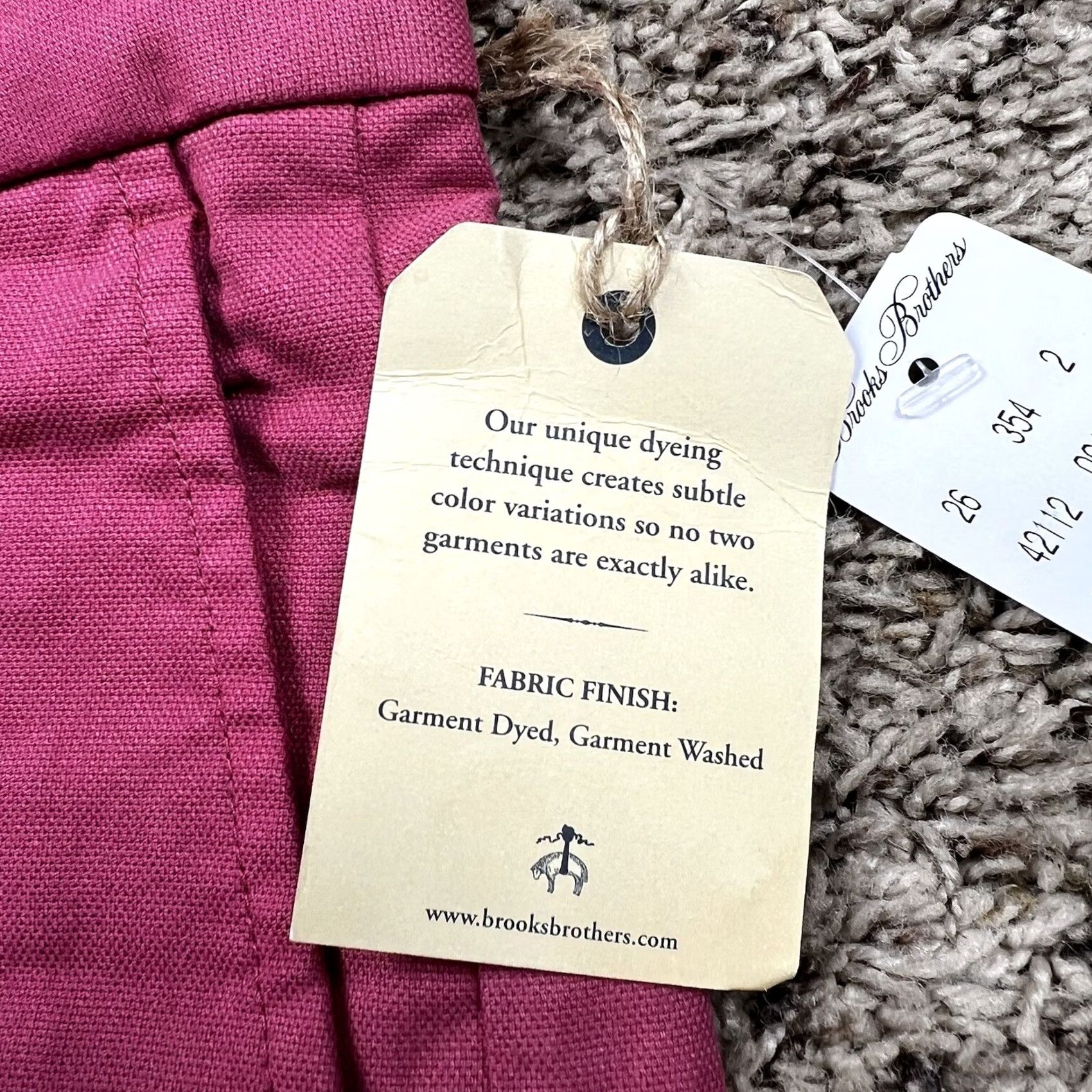 Brooks Brothers VINTAGE Brooks Brothers Bermuda Shorts Waist 32 Pink Cotton Preppy Beach? Size US 32 / EU 48 - 7 Thumbnail