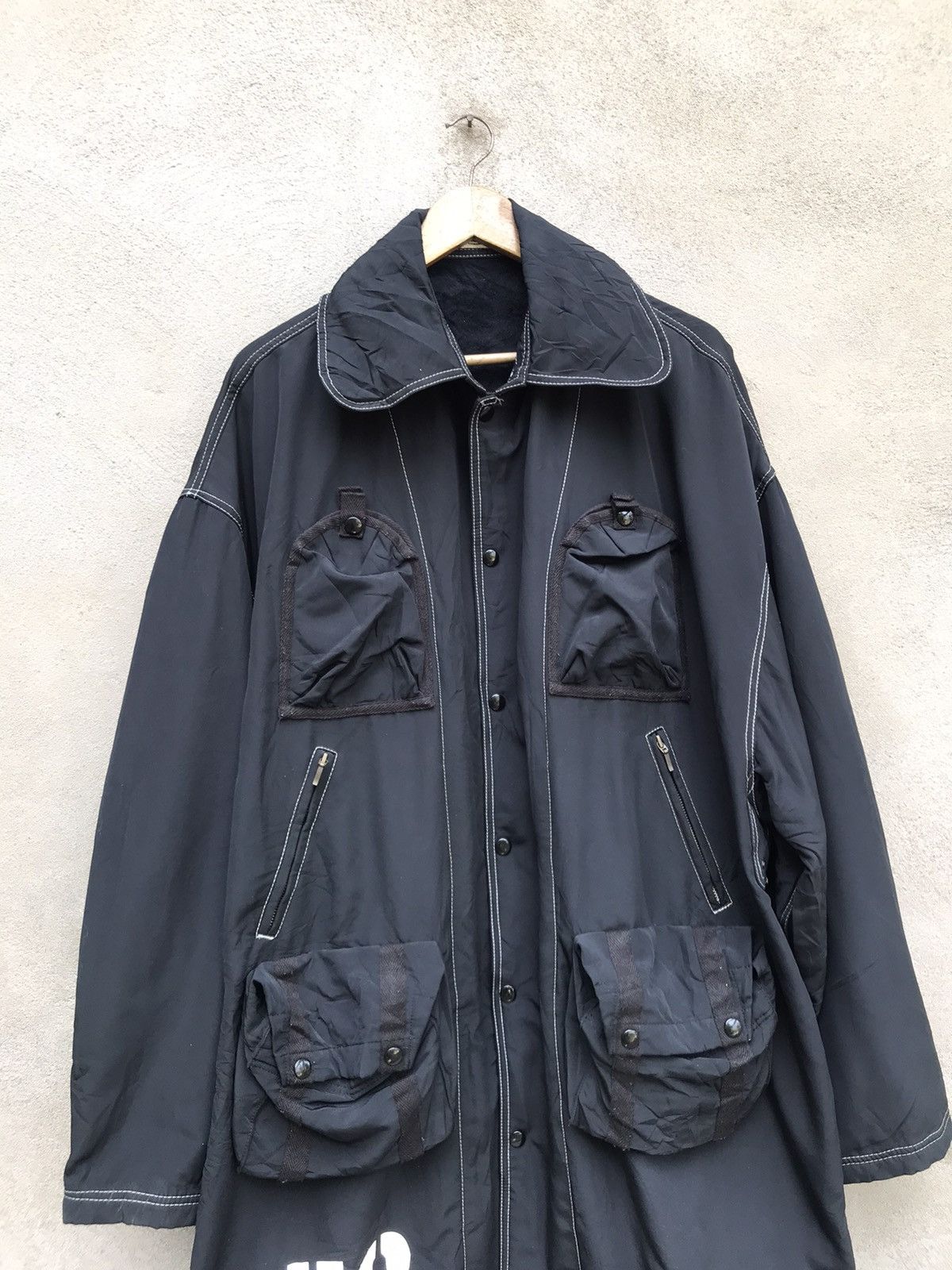 Japanese Brand RARE ACHIEVE KANSAI YAMAMOTO BONDAGE PARACHUTE JCK OVERSIZED Size US L / EU 52-54 / 3 - 5 Thumbnail