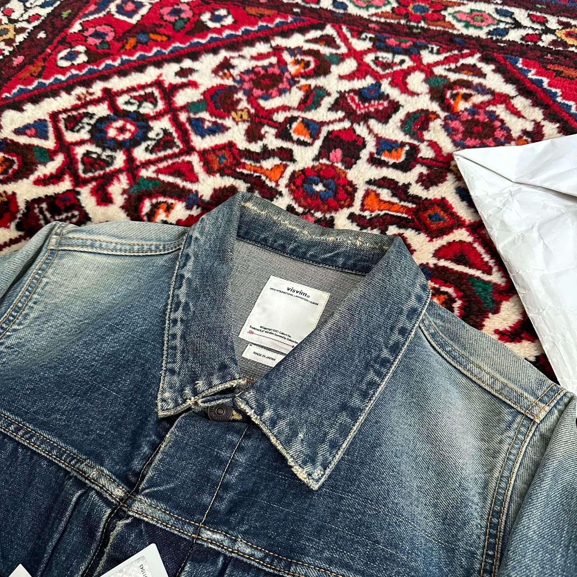 Visvim VISVIM 18aw 101 JUMBO D1002 Denim JKT Size 2 Size US M / EU 48-50 / 2 - 5 Thumbnail