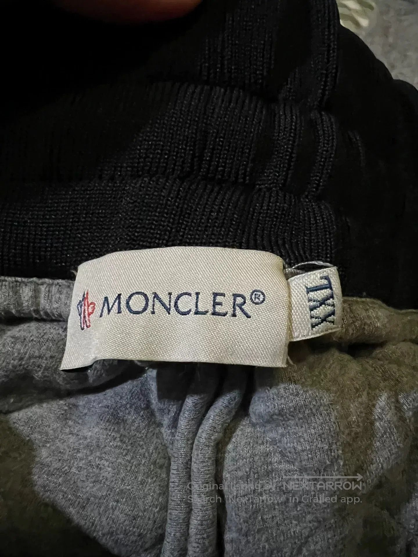 Moncler moncler quilted gray casual sports pants. Size US 44 / EU 60 - 6 Thumbnail