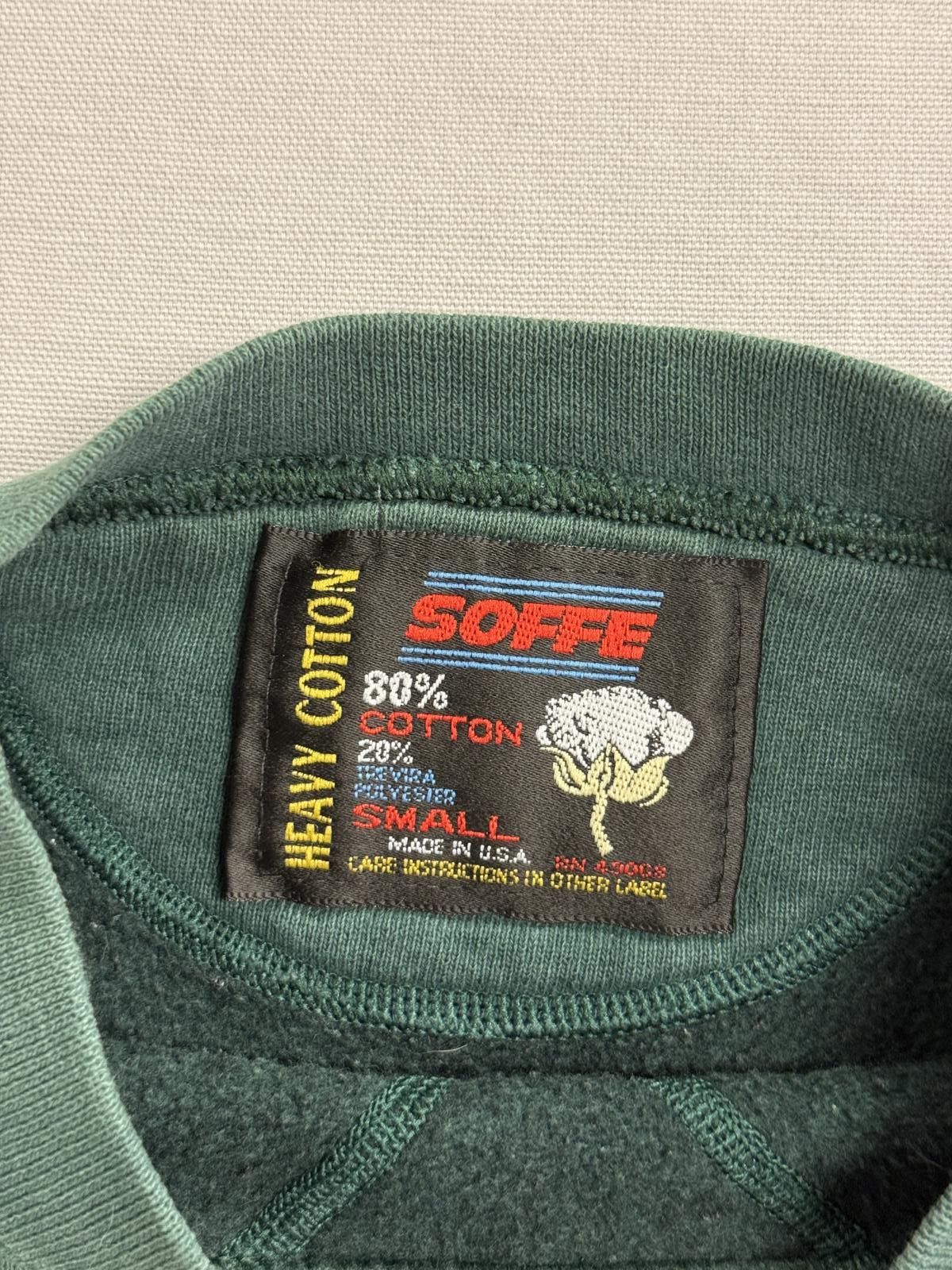 Soffe Thrashed Raccon Michigan State Parks Naturally Crew - S Size US S / EU 44-46 / 1 - 2 Thumbnail