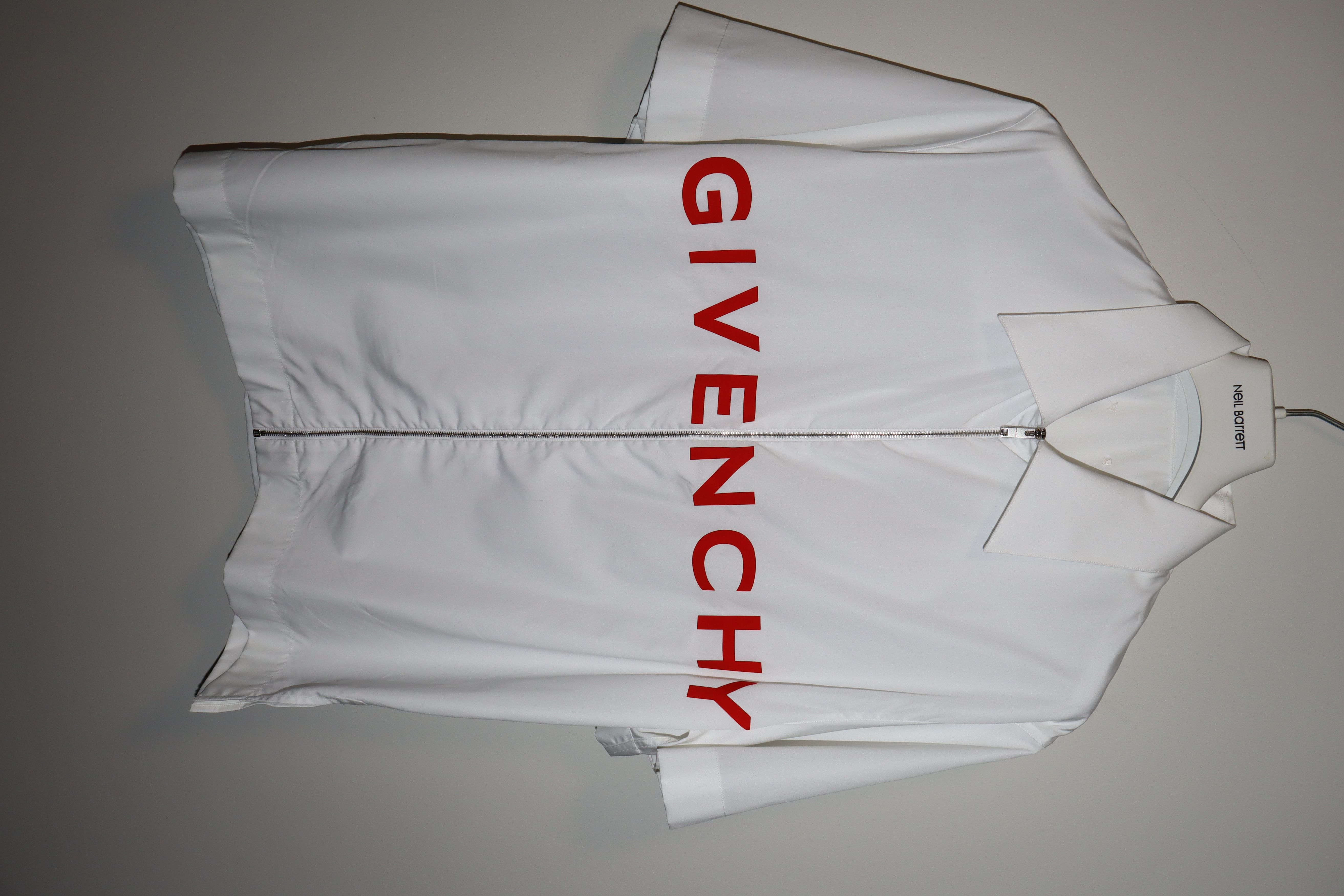 Givenchy Zip logo shirt Size US S / EU 44-46 / 1 - 2 Thumbnail