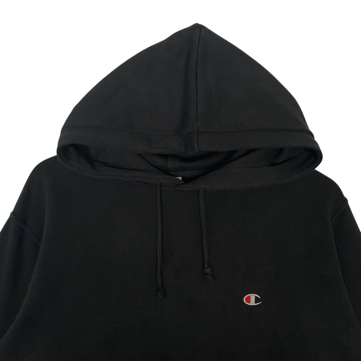 Other Vintage Champion Hoodie Sweatshirt Small Embroidery Black Size US L / EU 52-54 / 3 - 4 Thumbnail